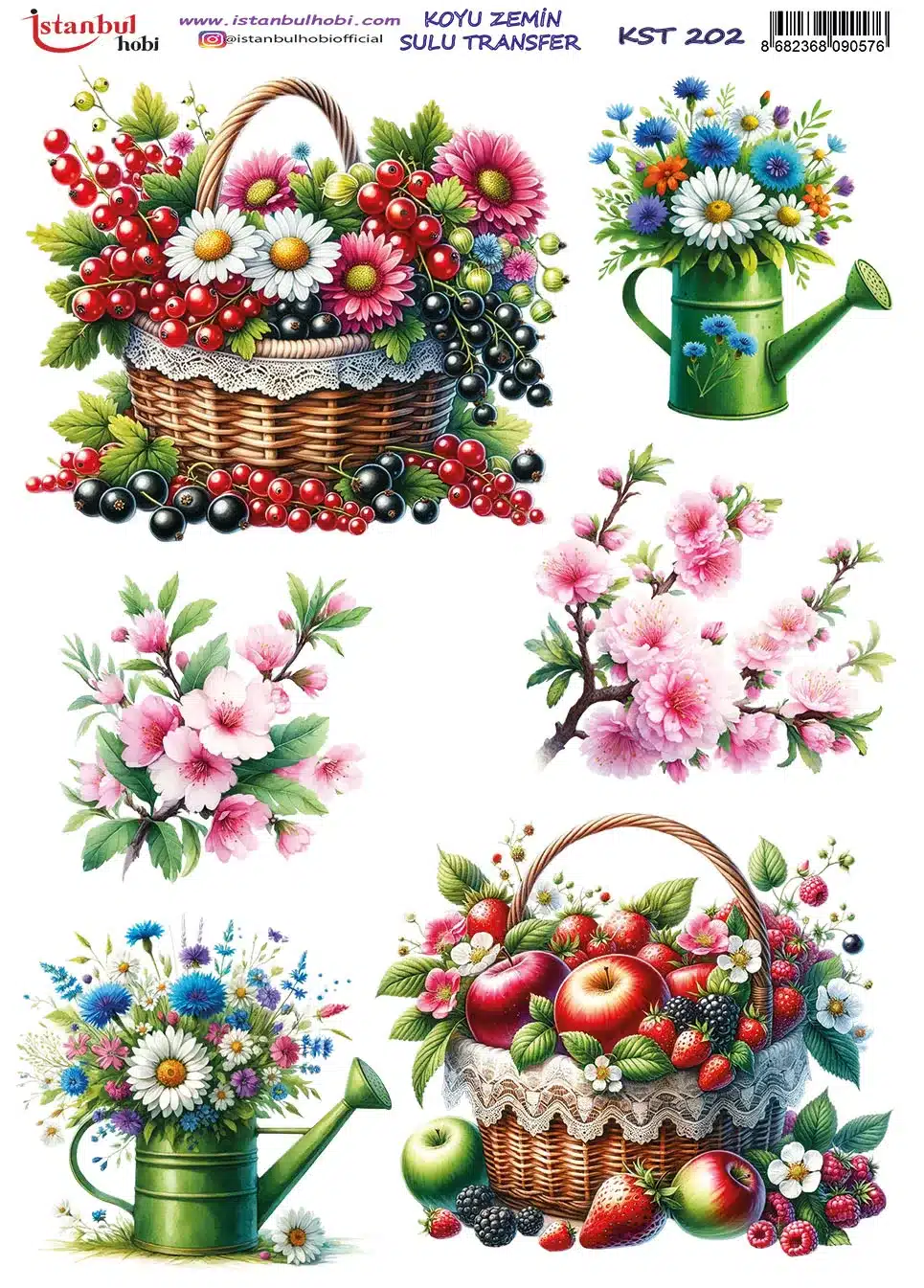 KST202 | Koyu Zemin Sulu Transfer Kağıdı (25x35 cm) 1 KST202 | Koyu Zemin Sulu Transfer Kağıdı (25x35 cm)