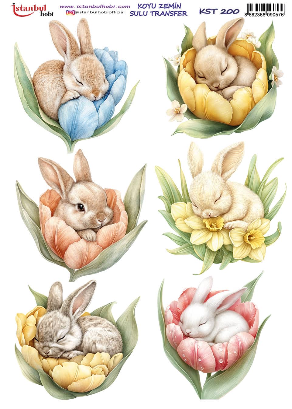 KST200 | Sulu Transfer Kağıdı-25x35 cm 1 Kst200 | Sulu Transfer Kağıdı-25X35 Cm
