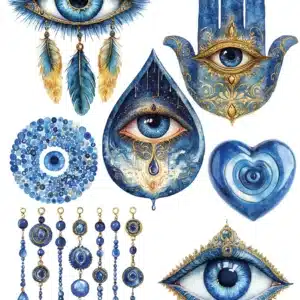 KST205 | Koyu Zemin Sulu Transfer Kağıdı-25x35 cm