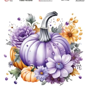 Ütü Ile Rub On Transfer Kağıdı: Dekoratif Süsleme Kağıdı - Kt198 | 20X20 Cm