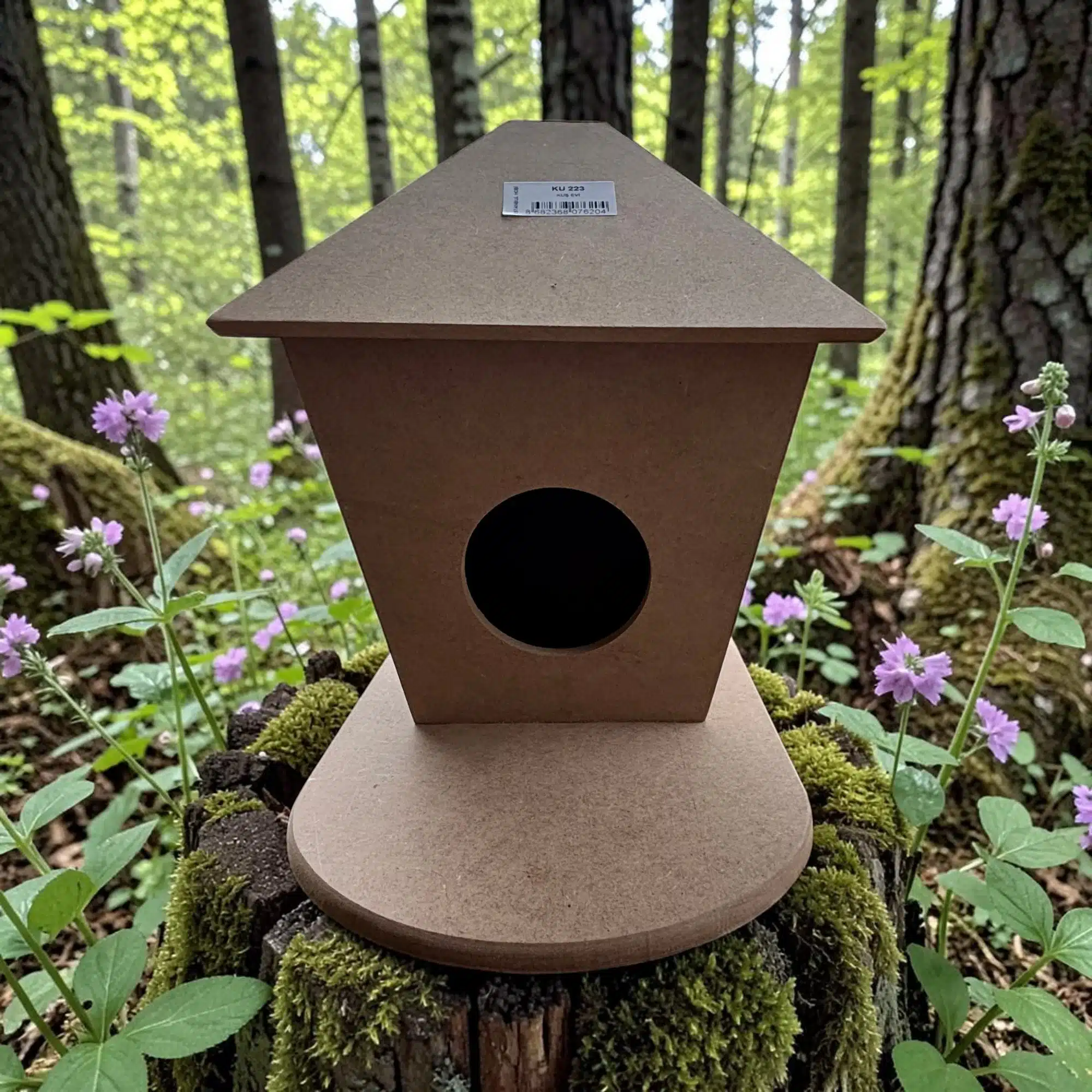 Bacalı Kuş Evi : Bahçenizi Renklendirecek Boyanabilir Tasarım 1 Bacalı Kuş Evi : Bahçenizi Renklendirecek Boyanabilir Tasarım