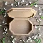 Dekoratif Sekizgen Ahşap Kutu: Şıklığı Geometride Keşfedin