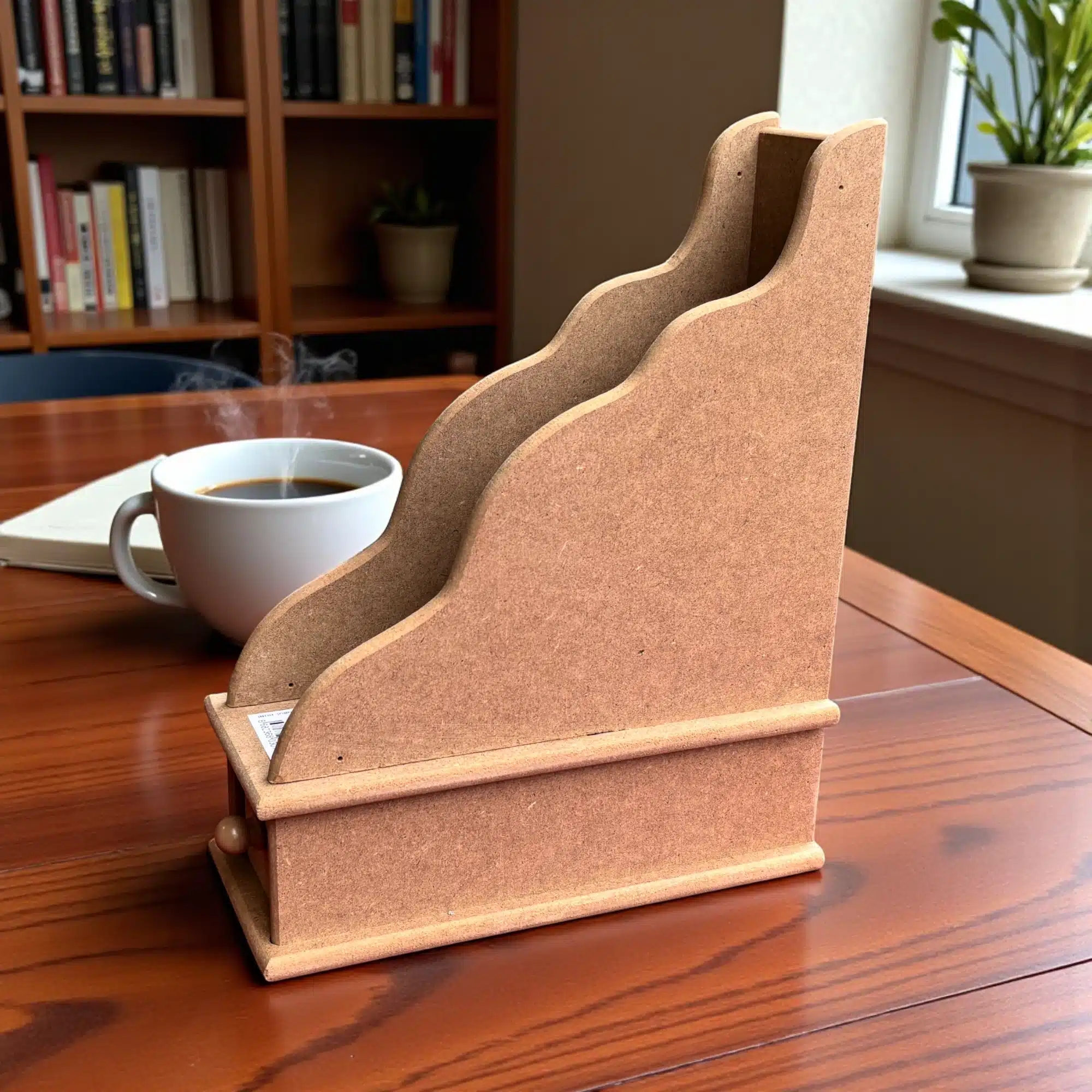 Çekmeceli Ahşap Kitap ve Düzenleyici Kutu: Çalışma Masanızın En Şık Yardımcısı 2 Çekmeceli Ahşap Kitap ve Düzenleyici Kutu: Çalışma Masanızın En Şık Yardımcısı