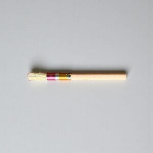 Yuvarlak Eskitme Fırçası : Ahşap Saplı Profesyonel Stencil Fırçası