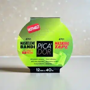 Picador Maskeleme Bandı-Hotmelt Isıya Dayanıklı Kağıt Bant