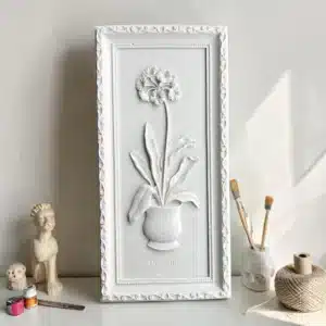 Çerçeveli Saksılı Çuha Çiçeği Panosu : Evinize Naif Bir Bahar Havası Katacak Boyanabilir Tasarım 5 Çerçeveli Saksılı Çuha Çiçeği Panosu : Evinize Naif Bir Bahar Havası Katacak Boyanabilir Tasarım