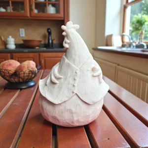 Dekoratif Yelekli Tavuk Biblosu: Mutfağın Sevimli Maskotu