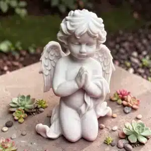 Dua Eden Melek Heykeli: Yaşam Alanlarınıza Huzur Katan Masalsı Figür 5 Dua Eden Melek Heykeli: Yaşam Alanlarınıza Huzur Katan Masalsı Figür