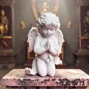 Dua Eden Melek Heykeli: Yaşam Alanlarınıza Huzur Katan Masalsı Figür