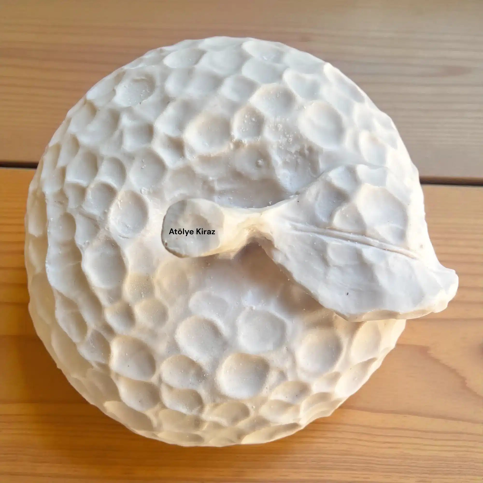 Polyester Petek Desenli Elma : Ev Dekoru Dekoratif Obje 7 Ham Polyester Petek Desenli Elma : Ev Dekoru Dekoratif Obje