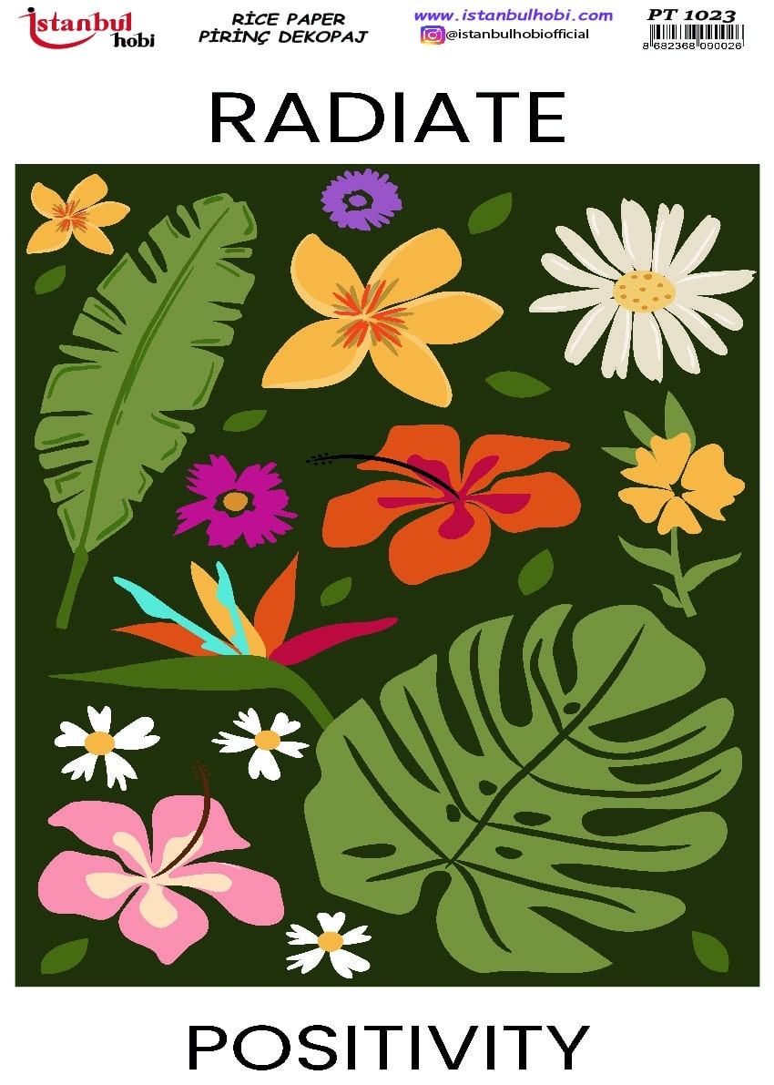 Pirinç Dekopaj Kağıdı-29x42 cm-PT1023 1 Pirinç Dekopaj Kağıdı-29X42 Cm-Pt1023