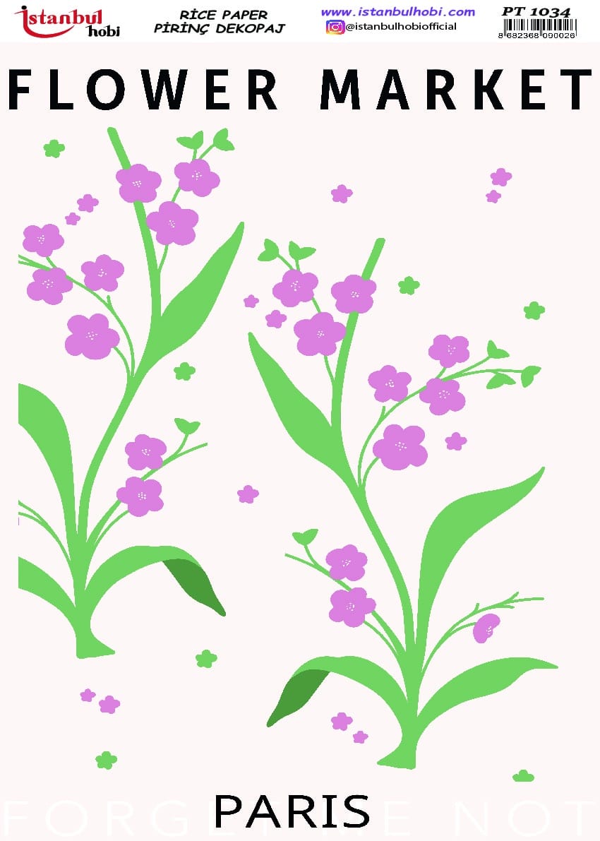 Pirinç Dekopaj Kağıdı-29x42 cm-PT1034 1 Pirinç Dekopaj Kağıdı-29X42 Cm-Pt1034