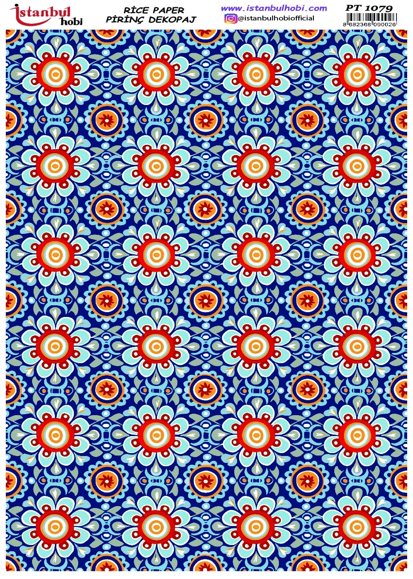 Pirinç Dekopaj Kağıdı-29x42 cm-PT1079 1 Pirinç Dekopaj Kağıdı-29X42 Cm-Pt1079