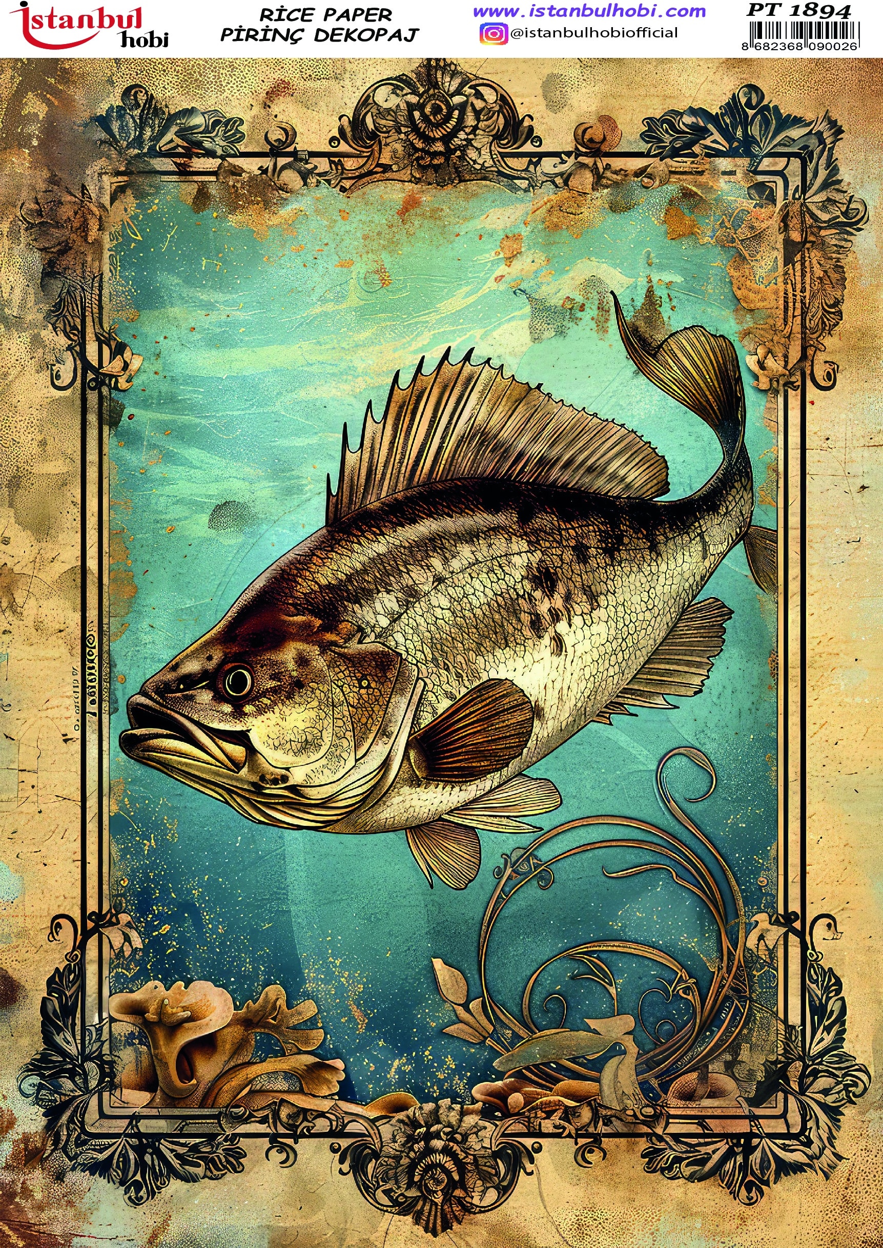 Pirinç Dekopaj Kağıdı-29x42 cm-PT1894 1 Pirinç Dekopaj Kağıdı-29X42 Cm-Pt1894