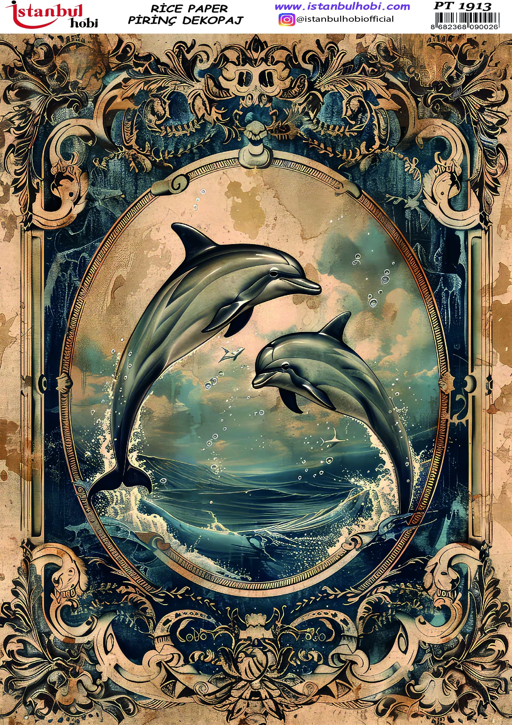 Pirinç Dekopaj Kağıdı-29x42 cm-PT1913 1 Pirinç Dekopaj Kağıdı-29X42 Cm-Pt1913