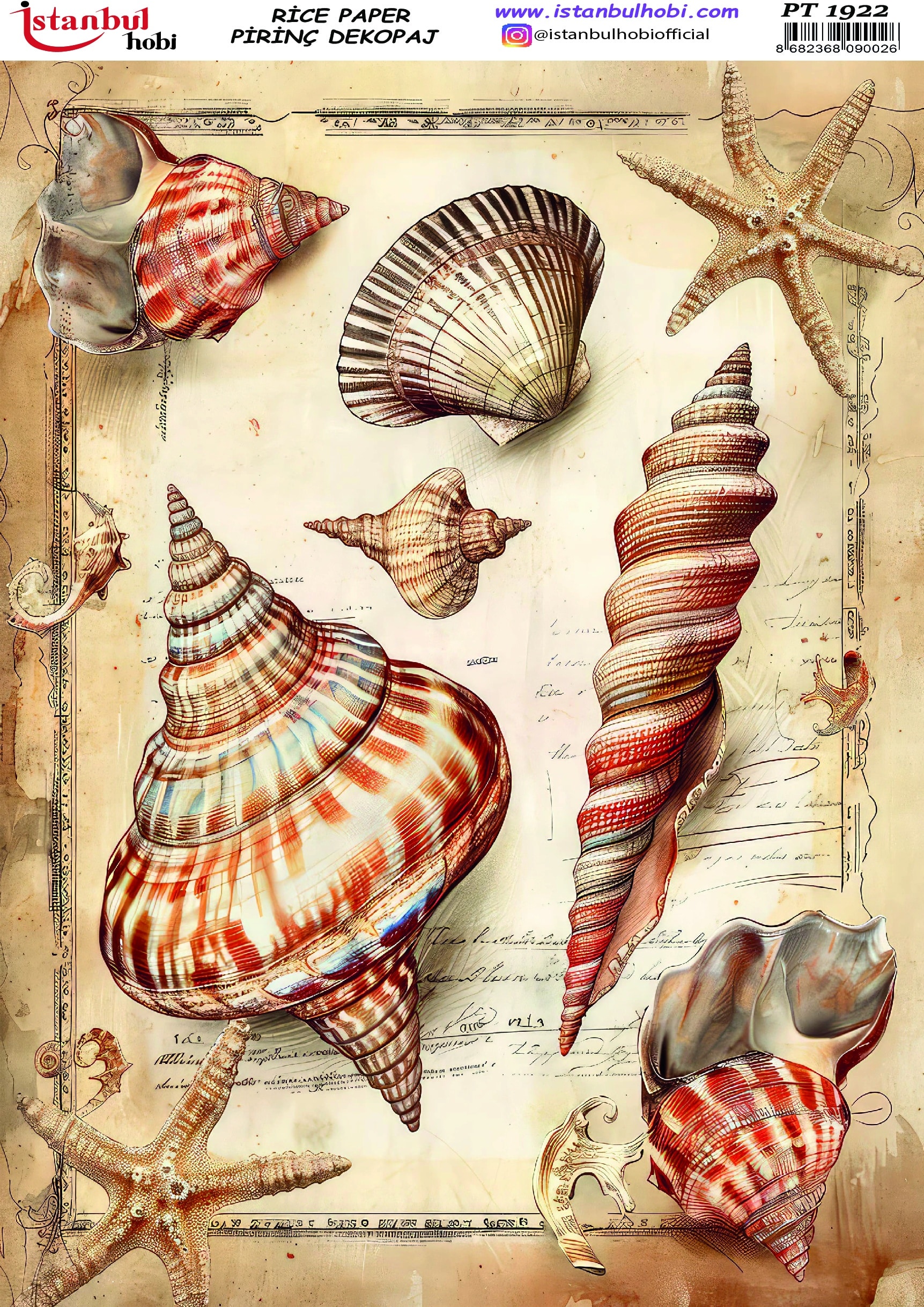 Pirinç Dekopaj Kağıdı-29x42 cm-PT1922 1 Pirinç Dekopaj Kağıdı-29X42 Cm-Pt1922