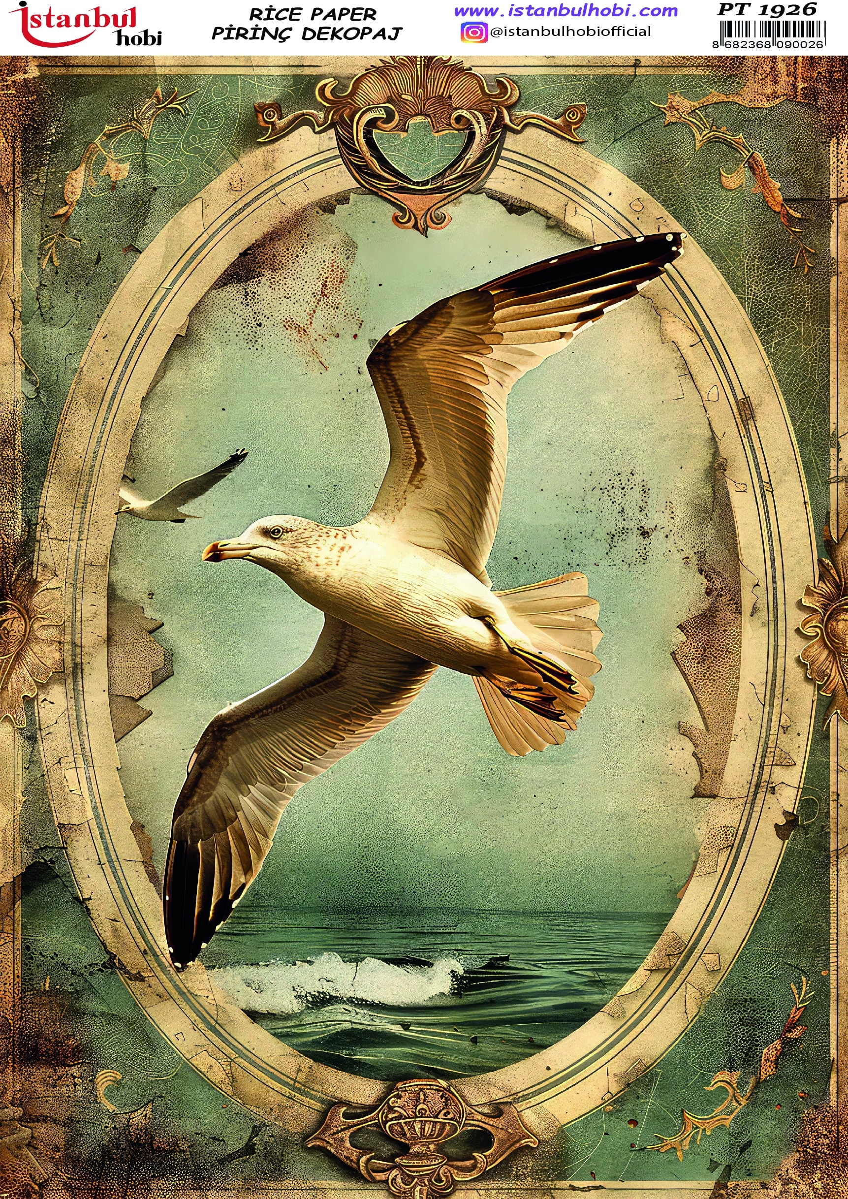Pirinç Dekopaj Kağıdı-29x42 cm-PT1926 1 Pirinç Dekopaj Kağıdı-29X42 Cm-Pt1926