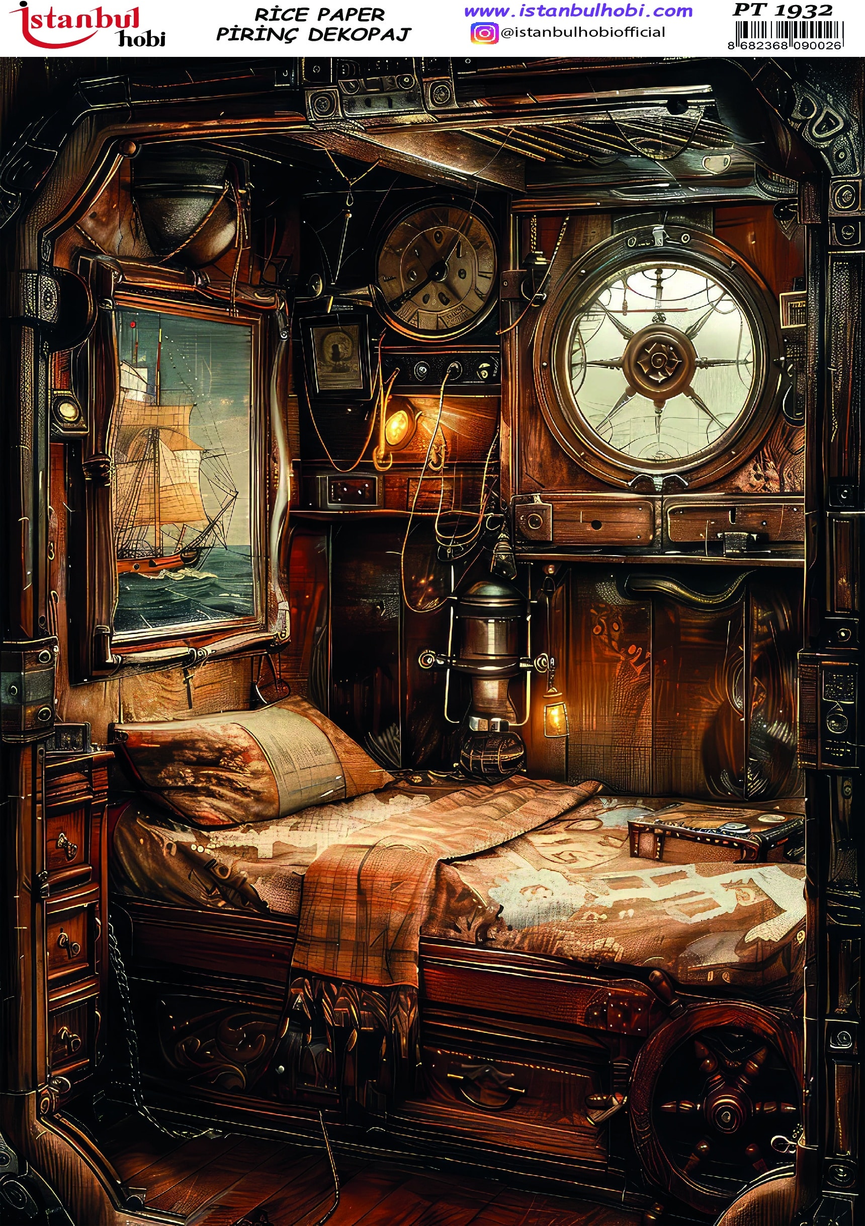 Pirinç Dekopaj Kağıdı-29x42 cm-PT1932 1 Pirinç Dekopaj Kağıdı-29X42 Cm-Pt1932