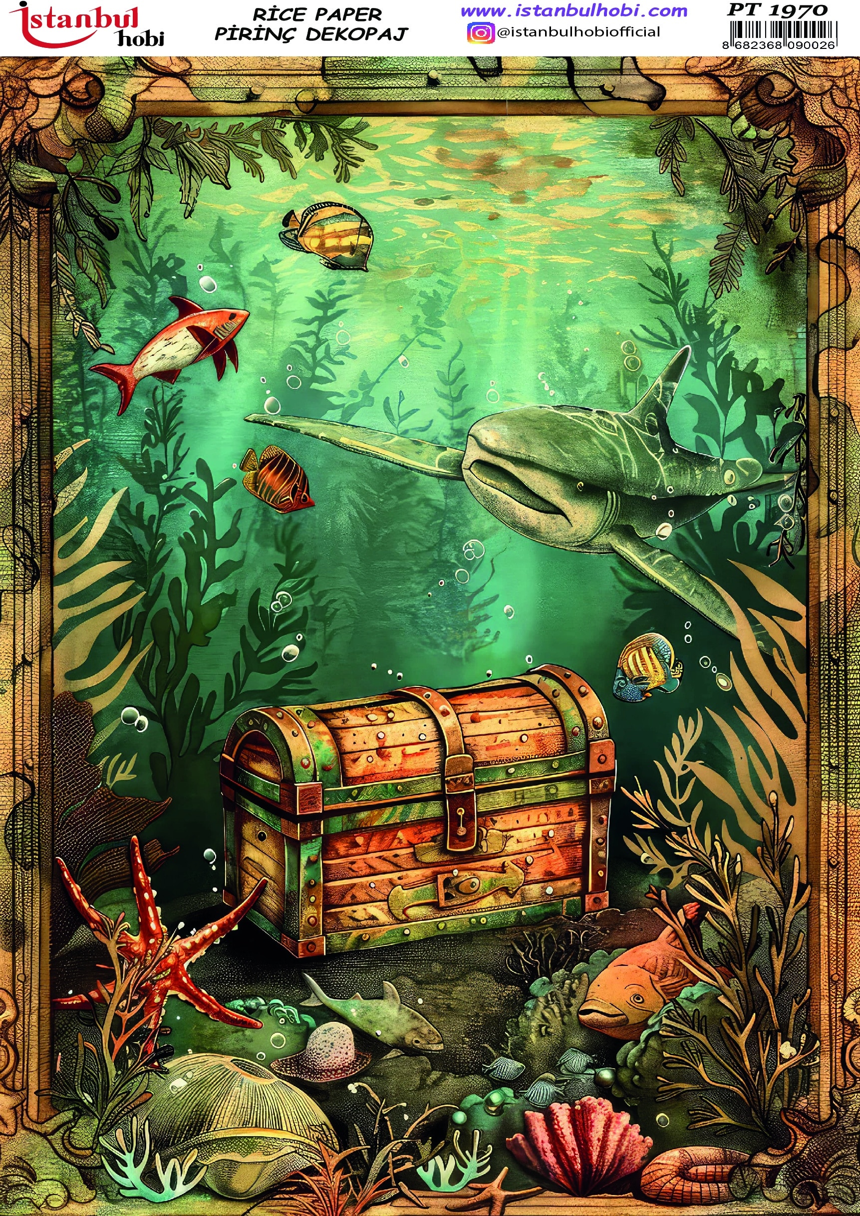 Pirinç Dekopaj Kağıdı-29x42 cm-PT1970 1 Pirinç Dekopaj Kağıdı-29X42 Cm-Pt1970