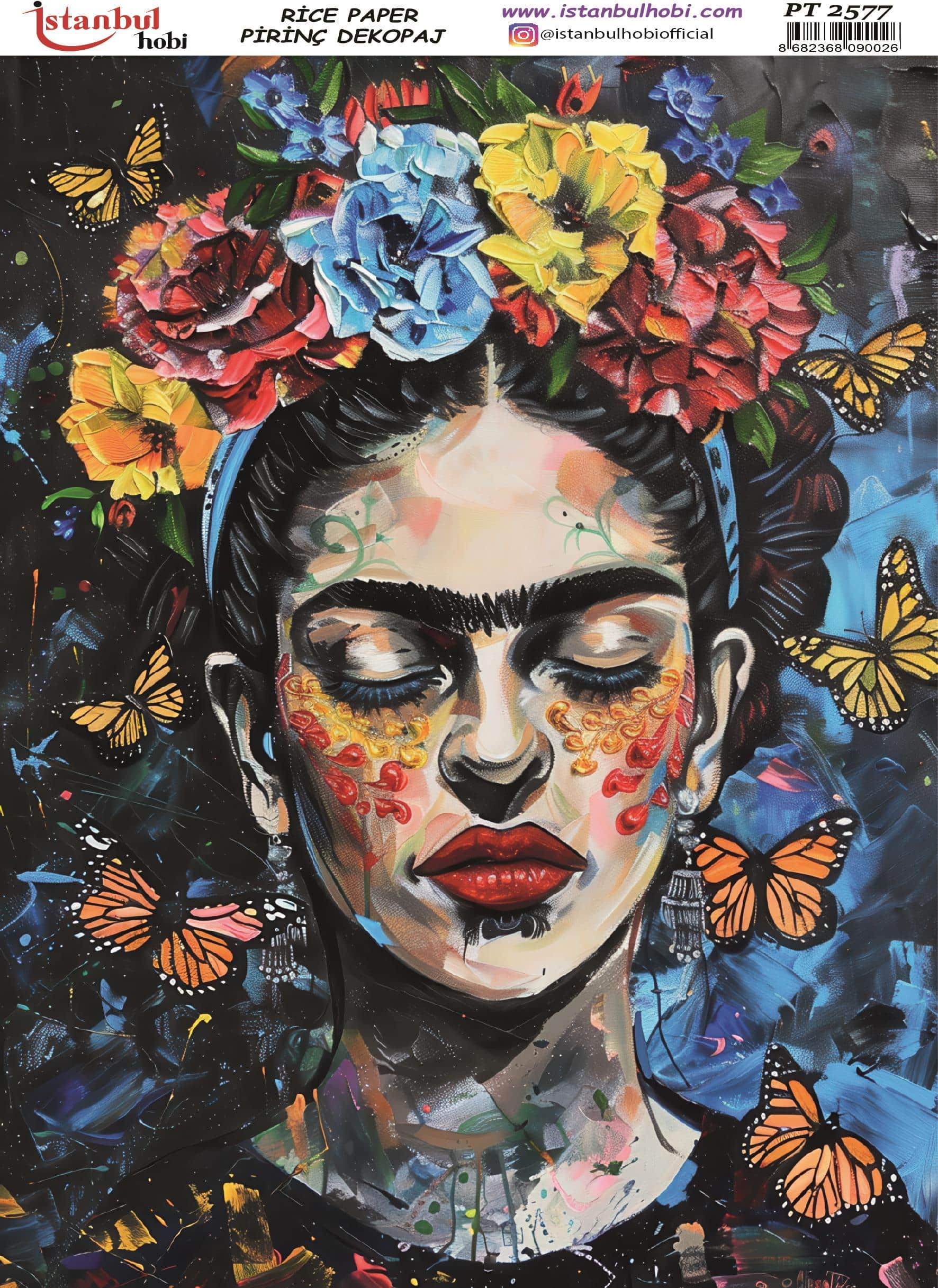 Pirinç Dekopaj Kağıdı-29x42 cm-PT2577 1 Pirinç Dekopaj Kağıdı-29X42 Cm-Pt2577