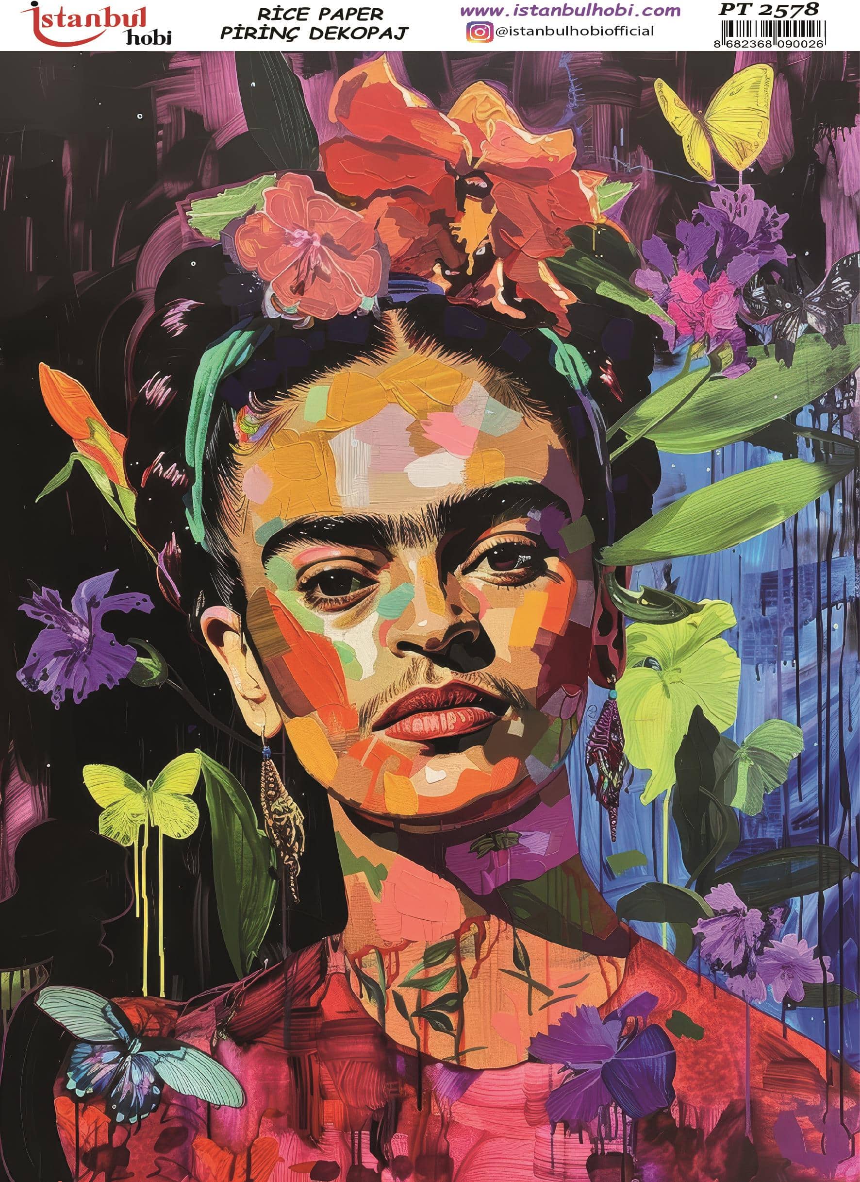 Pirinç Dekopaj Kağıdı-29x42 cm-PT2578 1 Pirinç Dekopaj Kağıdı-29X42 Cm-Pt2578