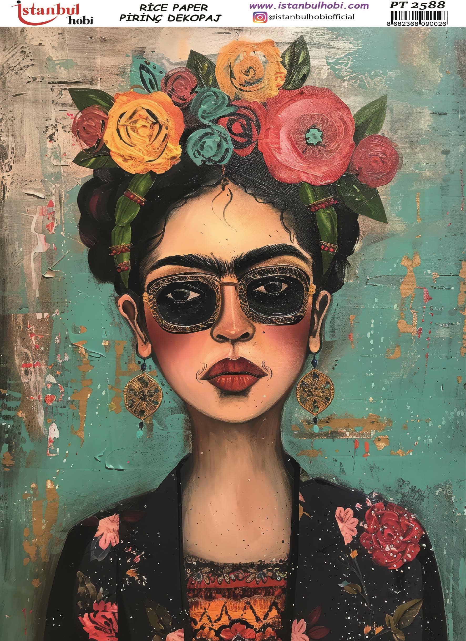 Pirinç Dekopaj Kağıdı-29x42 cm-PT2588 1 Pirinç Dekopaj Kağıdı-29X42 Cm-Pt2588