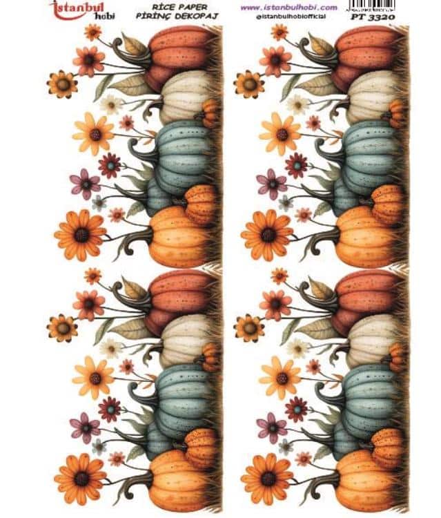 Pirinç Dekopaj Kağıdı-29x42 cm-PT3320 1 Pirinç Dekopaj Kağıdı-29X42 Cm-Pt3320