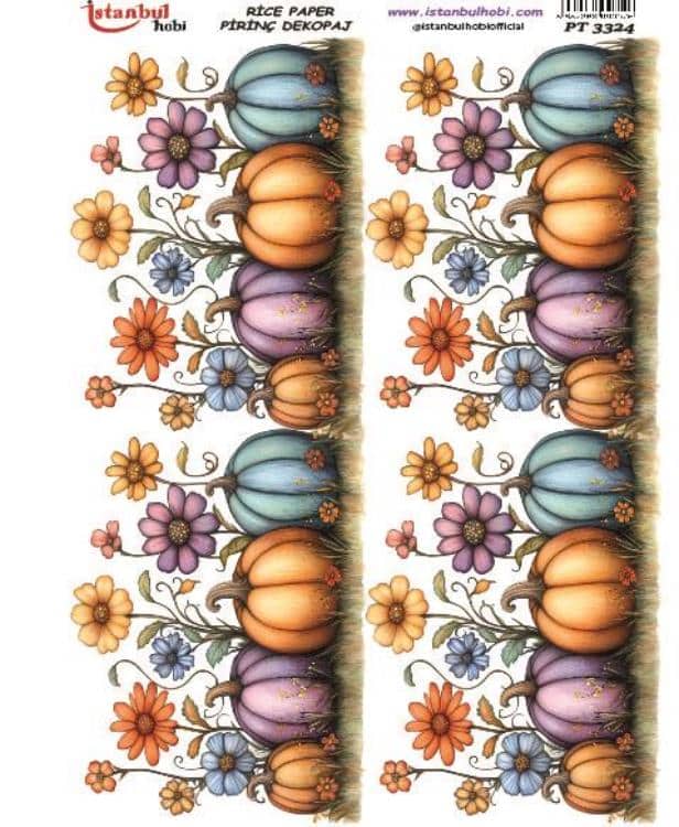 Pirinç Dekopaj Kağıdı-29x42 cm-PT3324 1 Pirinç Dekopaj Kağıdı-29X42 Cm-Pt3324