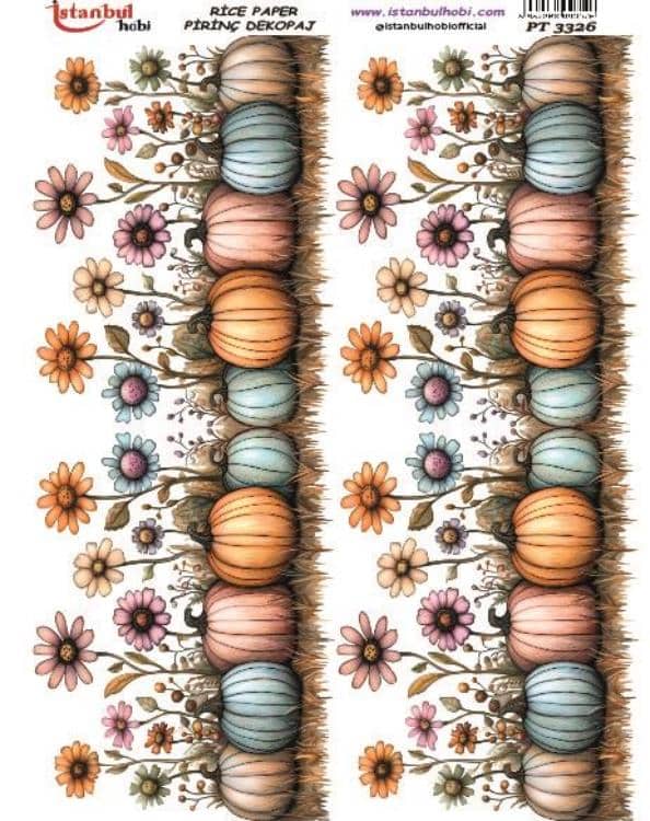Pirinç Dekopaj Kağıdı-29x42 cm-PT3326 1 Pirinç Dekopaj Kağıdı-29X42 Cm-Pt3326