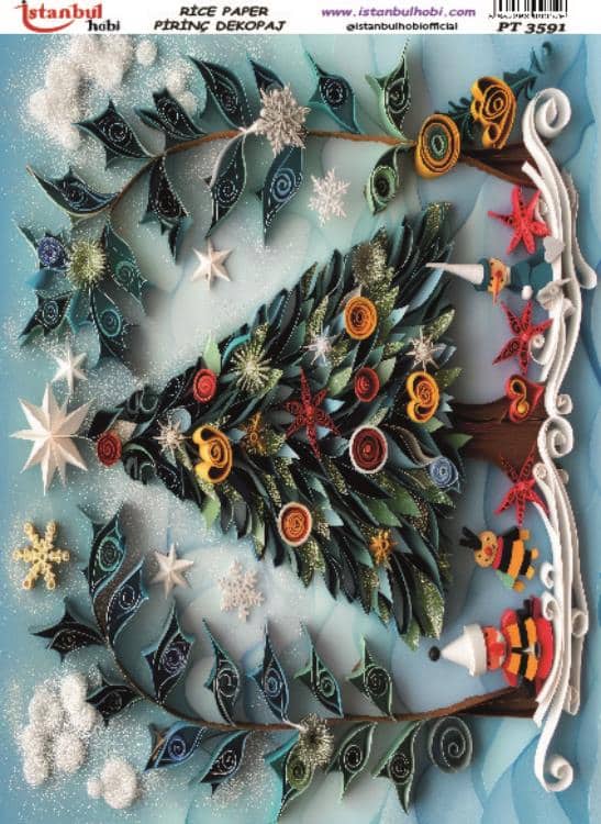 Pirinç Dekopaj Kağıdı-29x42 cm-PT3591 1 Pirinç Dekopaj Kağıdı-29X42 Cm-Pt3591