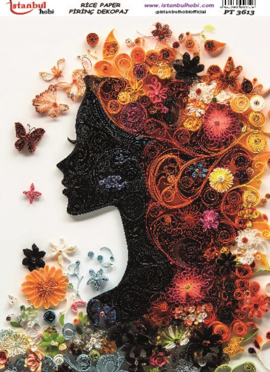 Pirinç Dekopaj Kağıdı-29x42 cm-PT3613 1 Pirinç Dekopaj Kağıdı-29X42 Cm-Pt3613