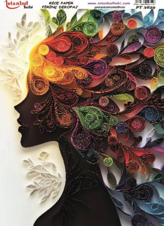 Pirinç Dekopaj Kağıdı-29x42 cm-PT3629 1 Pirinç Dekopaj Kağıdı-29X42 Cm-Pt3629