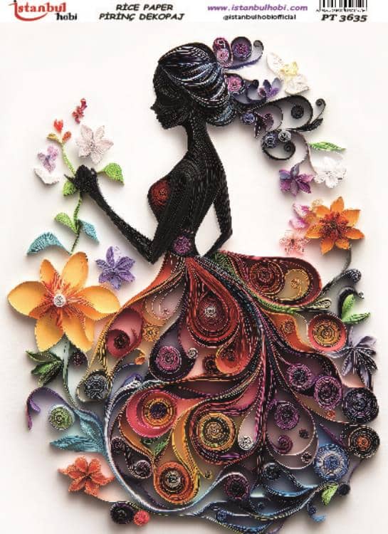 Pirinç Dekopaj Kağıdı-29x42 cm-PT3635 1 Pirinç Dekopaj Kağıdı-29X42 Cm-Pt3635