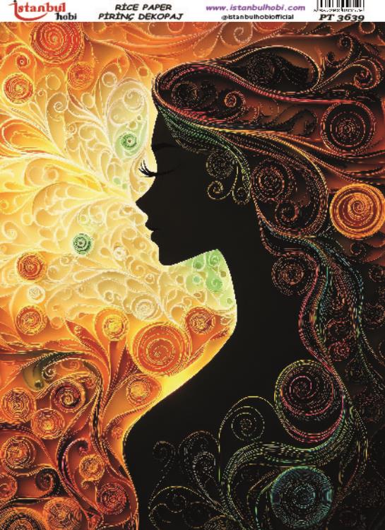 Pirinç Dekopaj Kağıdı-29x42 cm-PT3639 1 Pirinç Dekopaj Kağıdı-29X42 Cm-Pt3639