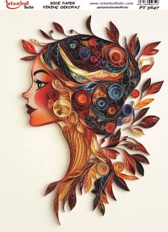 Pirinç Dekopaj Kağıdı-29x42 cm-PT3647 1 Pirinç Dekopaj Kağıdı-29X42 Cm-Pt3647