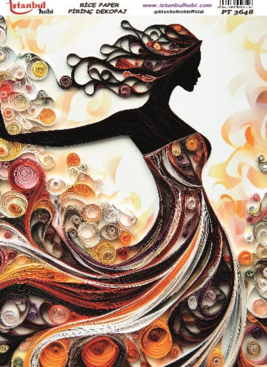 Pirinç Dekopaj Kağıdı-29x42 cm-PT3648 1 Pirinç Dekopaj Kağıdı-29X42 Cm-Pt3648