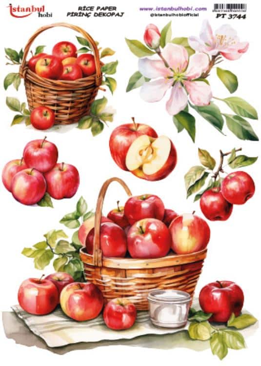 Pirinç Dekopaj Kağıdı-29x42 cm-PT3744 1 Pirinç Dekopaj Kağıdı-29X42 Cm-Pt3744