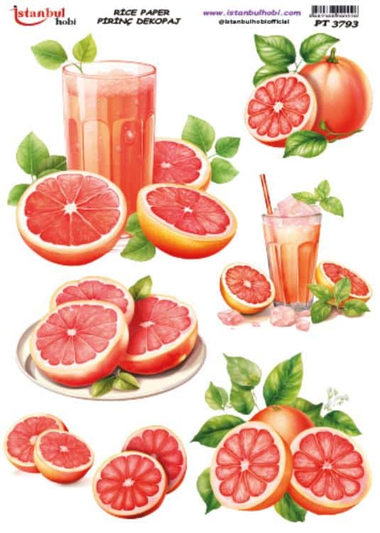 Pirinç Dekopaj Kağıdı-29x42 cm-PT3793 1 Pirinç Dekopaj Kağıdı-29X42 Cm-Pt3793