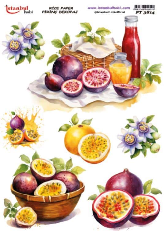 Pirinç Dekopaj Kağıdı-29x42 cm-PT3814 1 Pirinç Dekopaj Kağıdı-29X42 Cm-Pt3814