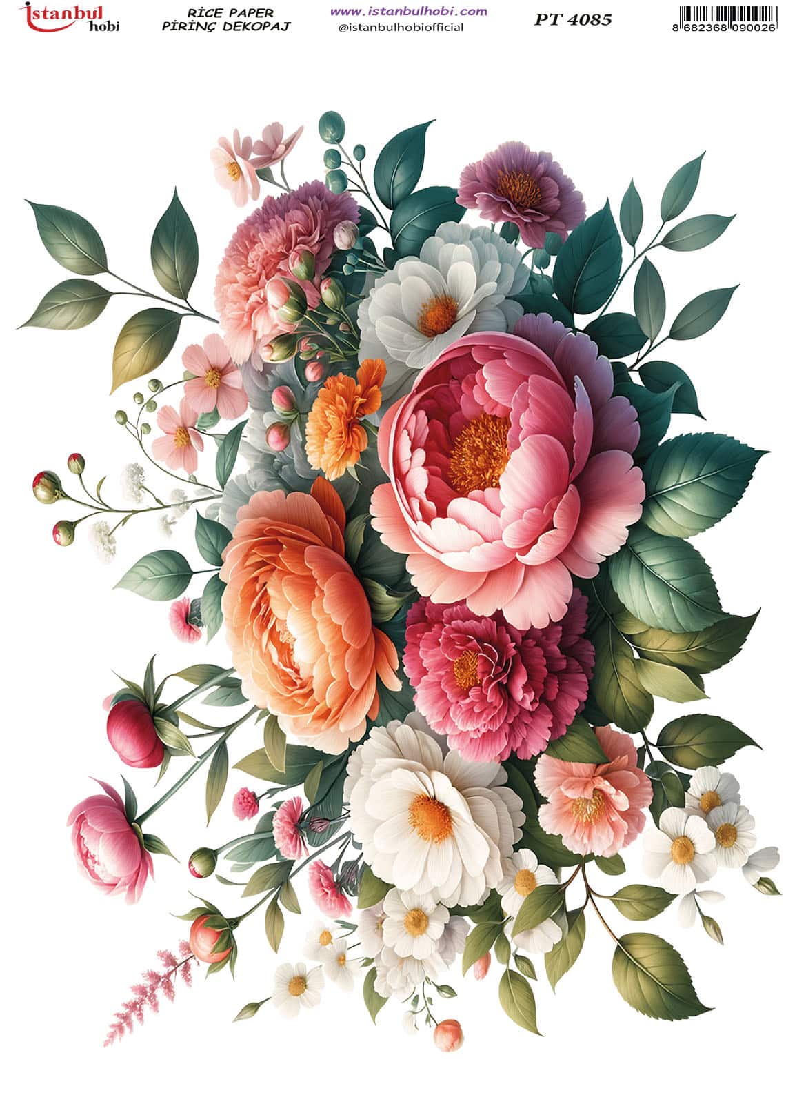 Pirinç Dekopaj Kağıdı-29x42 cm-PT4085 1 Pirinç Dekopaj Kağıdı-29X42 Cm-Pt4085