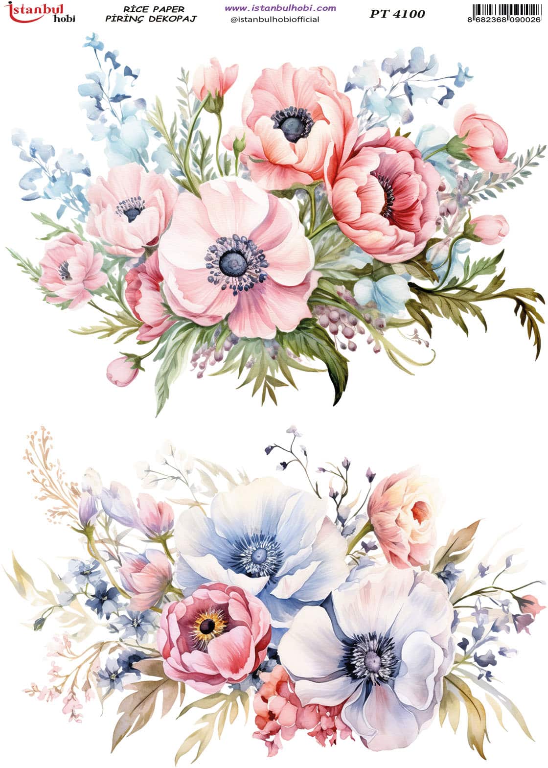 Pirinç Dekopaj Kağıdı-29x42 cm-PT4100 1 Pirinç Dekopaj Kağıdı-29X42 Cm-Pt4100