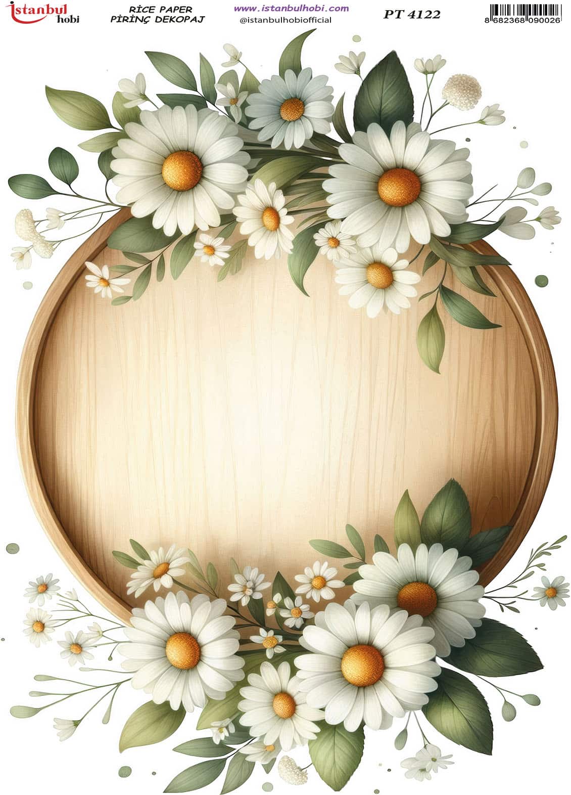 Pirinç Dekopaj Kağıdı-29x42 cm-PT4122 1 Pirinç Dekopaj Kağıdı-29X42 Cm-Pt4122