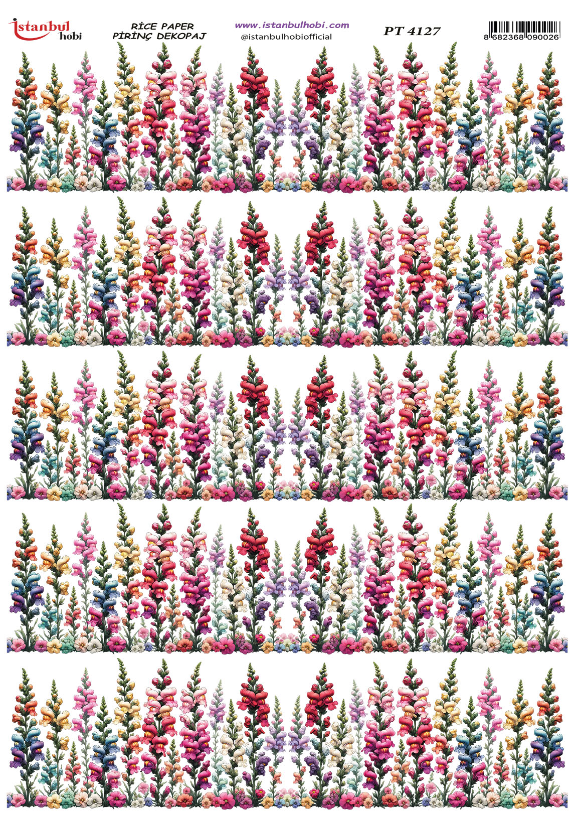 Pirinç Dekopaj Kağıdı-29x42 cm-PT4127 1 Pirinç Dekopaj Kağıdı-29X42 Cm-Pt4127