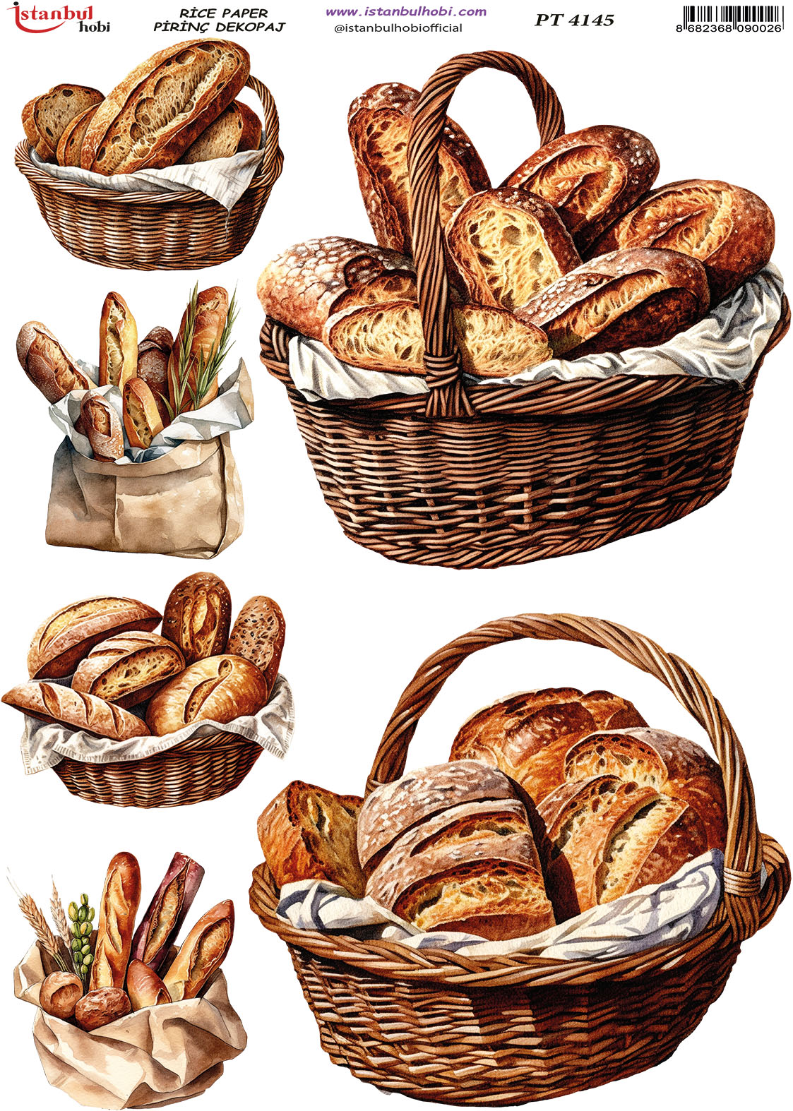 Pirinç Dekopaj Kağıdı-29x42 cm-PT4145 1 Pirinç Dekopaj Kağıdı-29X42 Cm-Pt4145