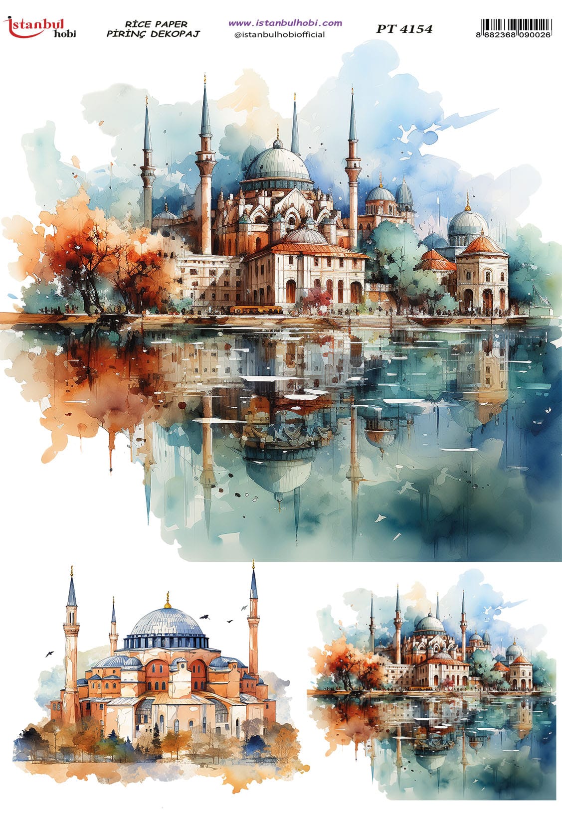 Pirinç Dekopaj Kağıdı-29x42 cm-PT4154 1 Pirinç Dekopaj Kağıdı-29X42 Cm-Pt4154