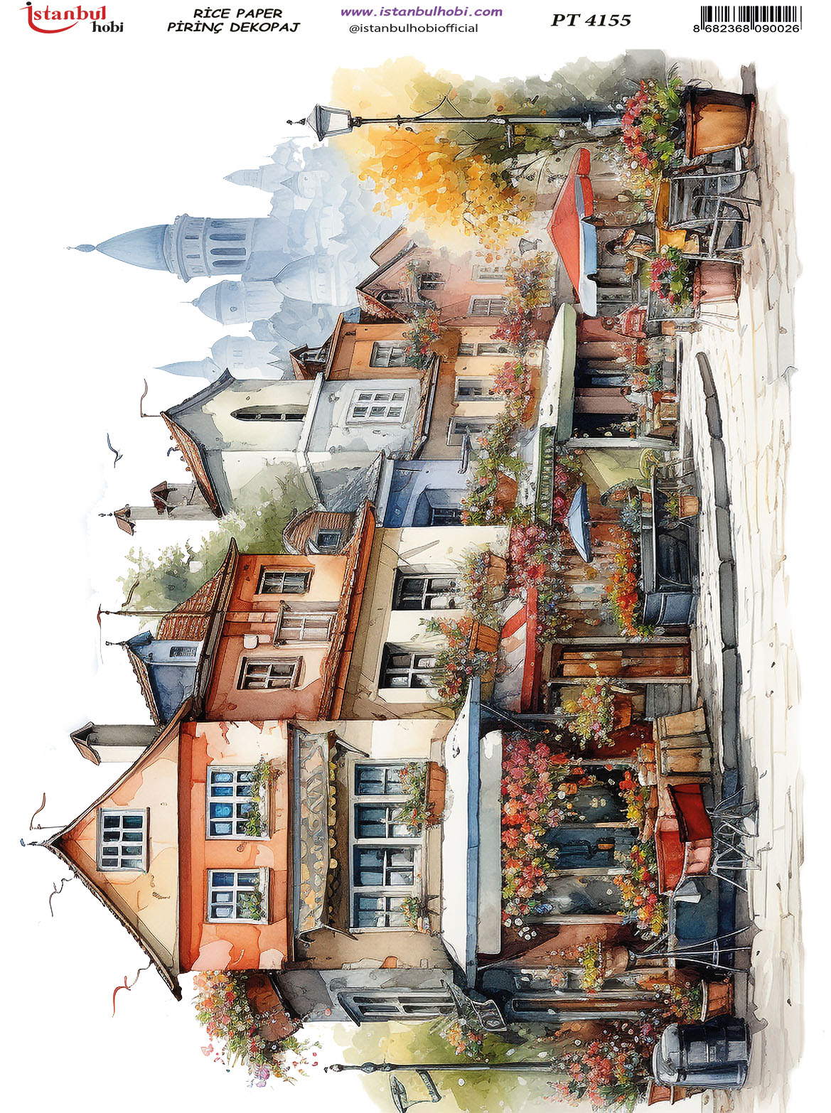 Pirinç Dekopaj Kağıdı-29x42 cm-PT4155 1 Pirinç Dekopaj Kağıdı-29X42 Cm-Pt4155