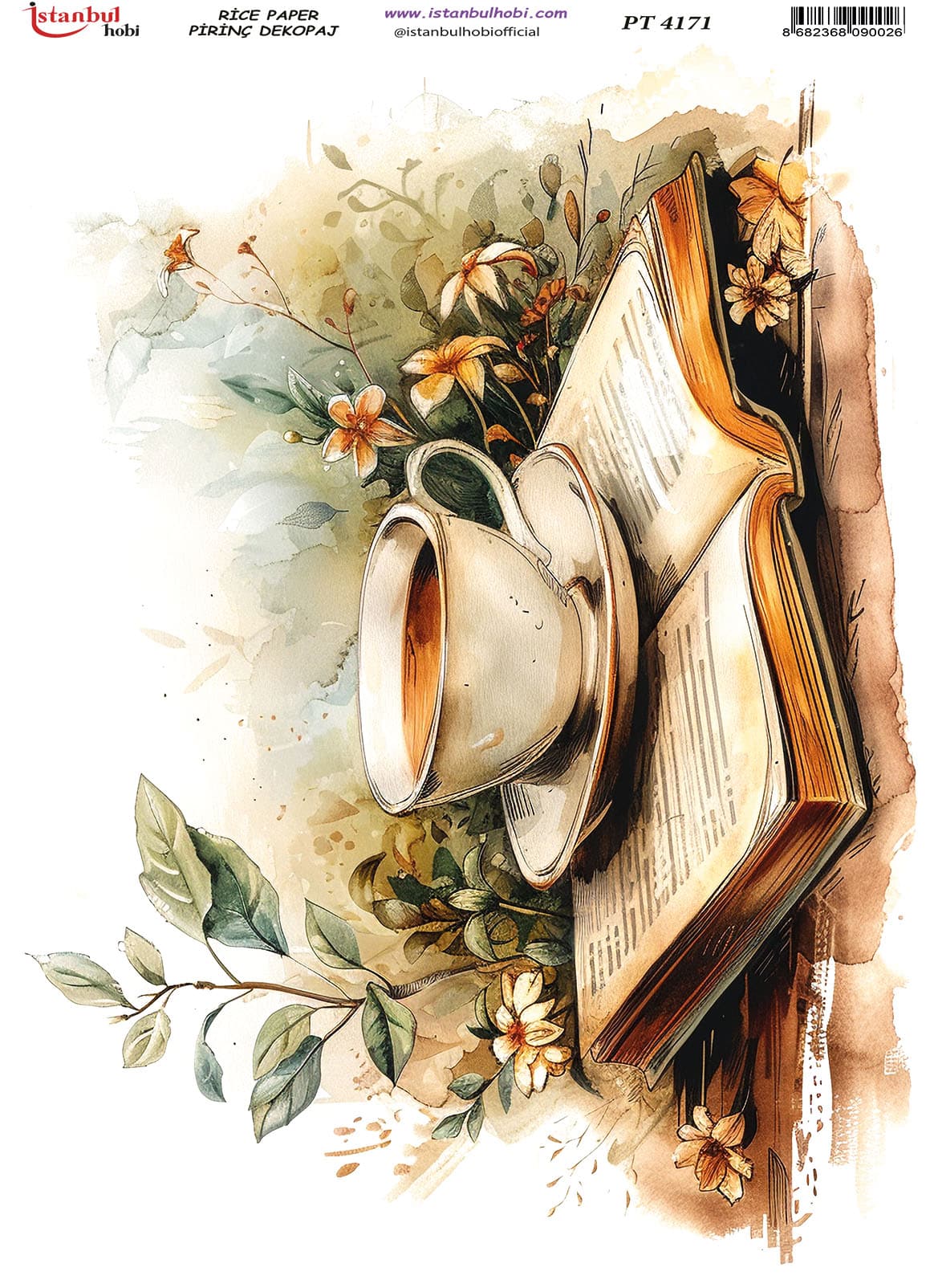 Pirinç Dekopaj Kağıdı-29x42 cm-PT4171 1 Pirinç Dekopaj Kağıdı-29X42 Cm-Pt4171