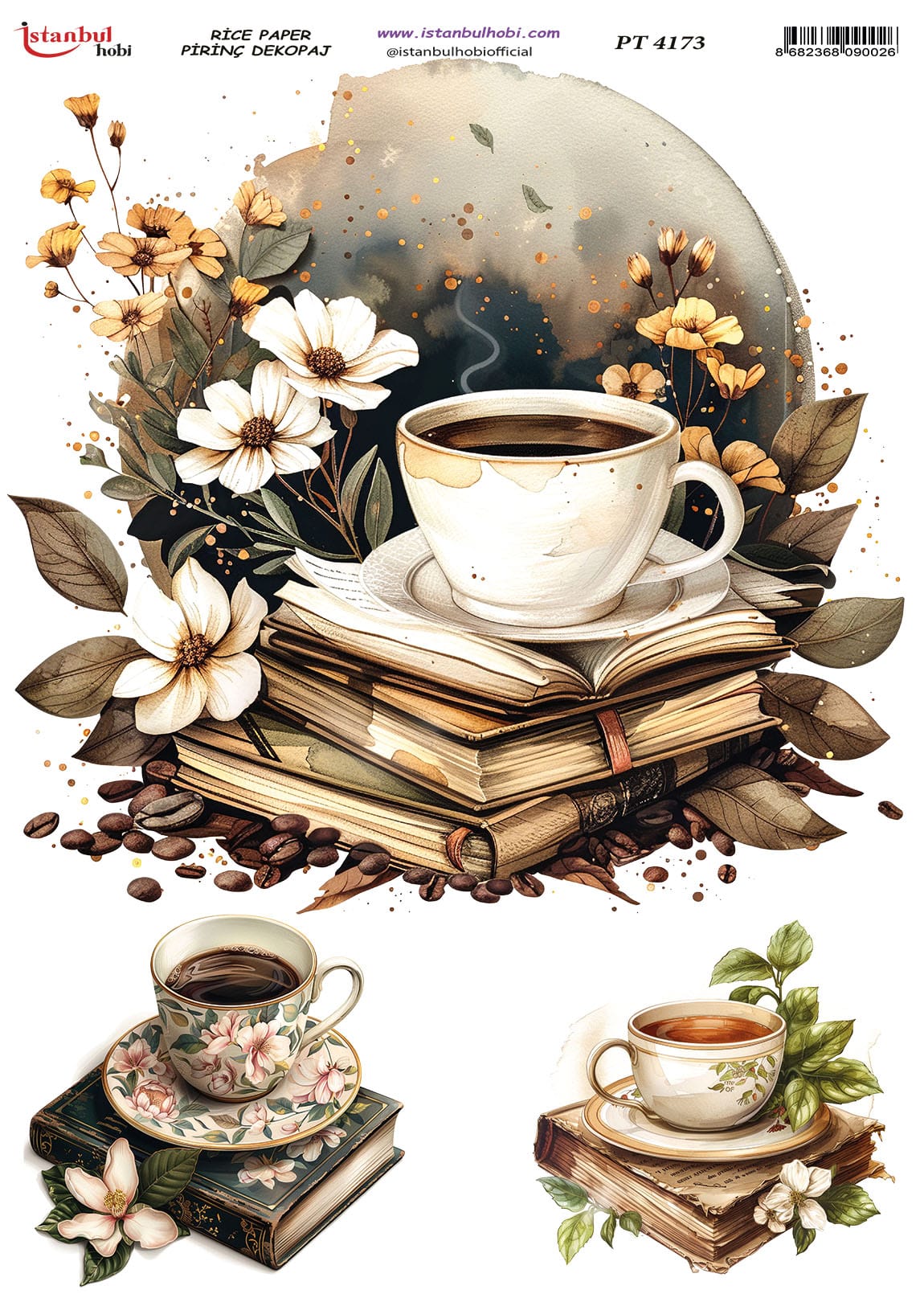 Pirinç Dekopaj Kağıdı-29x42 cm-PT4173 1 Pirinç Dekopaj Kağıdı-29X42 Cm-Pt4173