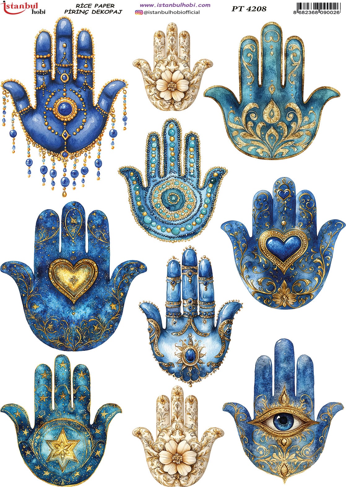 Pirinç Dekopaj Kağıdı-29x42 cm-PT4208 1 Pirinç Dekopaj Kağıdı-29X42 Cm-Pt4208