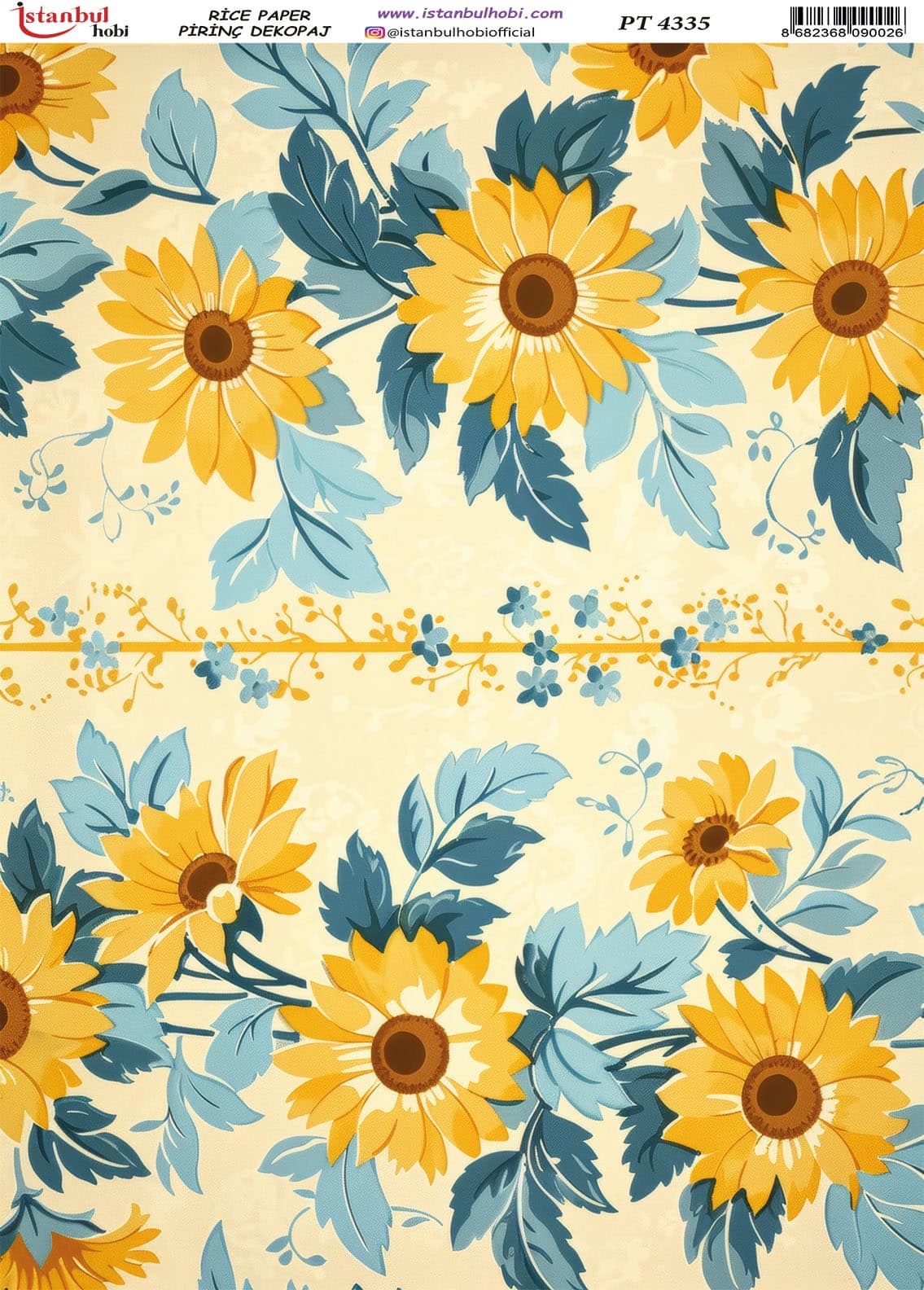 Pirinç Dekopaj Kağıdı-29x42 cm-PT4335 1 Pirinç Dekopaj Kağıdı-29X42 Cm-Pt4335